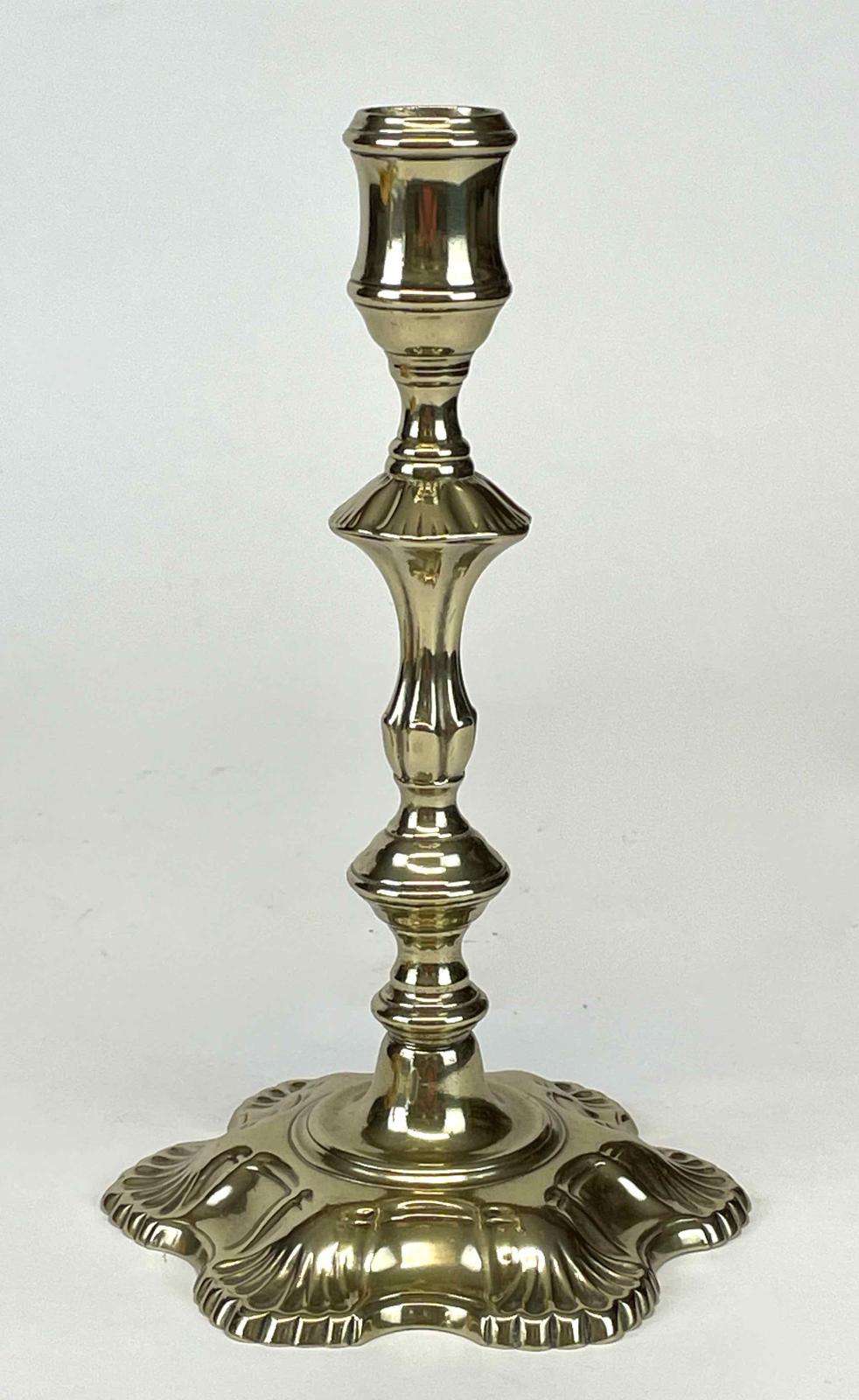 Candlestick (one of a pair) | Historic Odessa Foundation